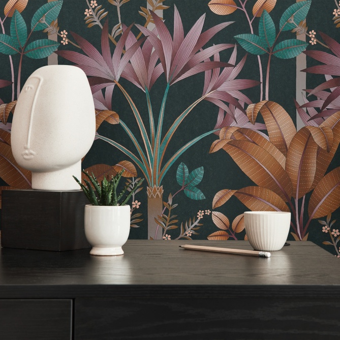 Papel Pintado Jungla tropical - MAGARIA 01 | MURAKE - 83591