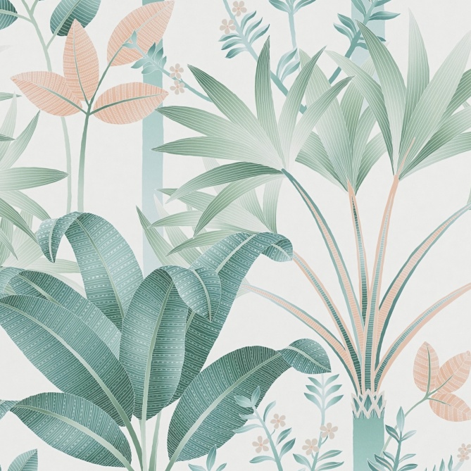 Papel Pintado Jungla tropical - MAGARIA 03 | MURAKE - 83593