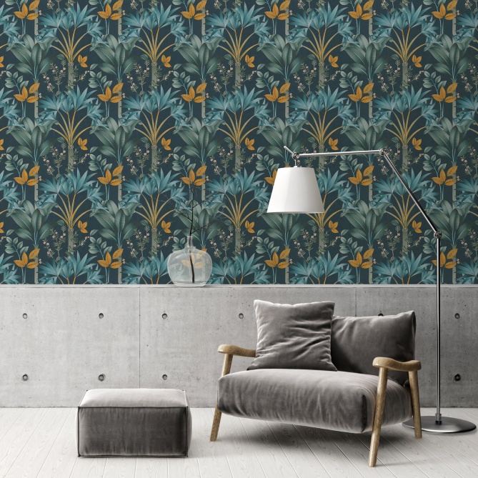 Papel Pintado Jungla tropical - MAGARIA 04 | MURAKE - 83594