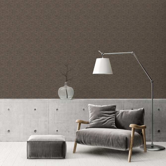 Papel Pintado Hojas abstractas - MARADI 01 | MURAKE - 83611