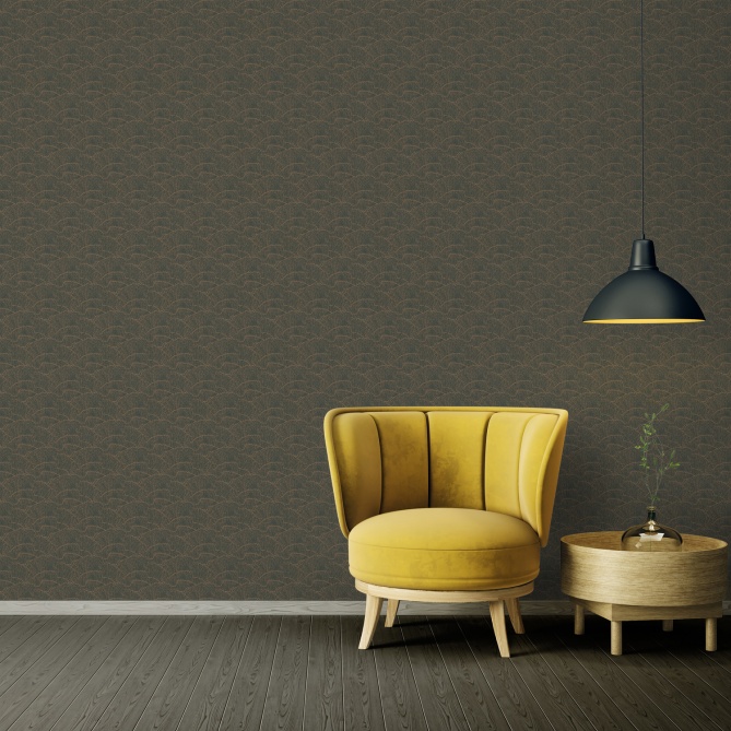 Papel Pintado Hojas abstractas - MARADI 02 | MURAKE - 83612