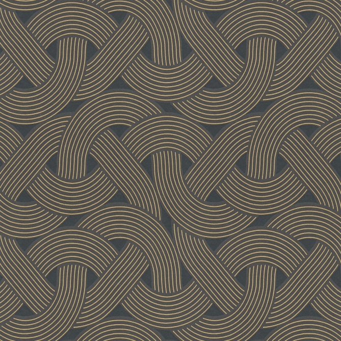 Papel Pintado Conjunto de nudos de cuerda - MATAMEYE 01 | MURAKE - 83621