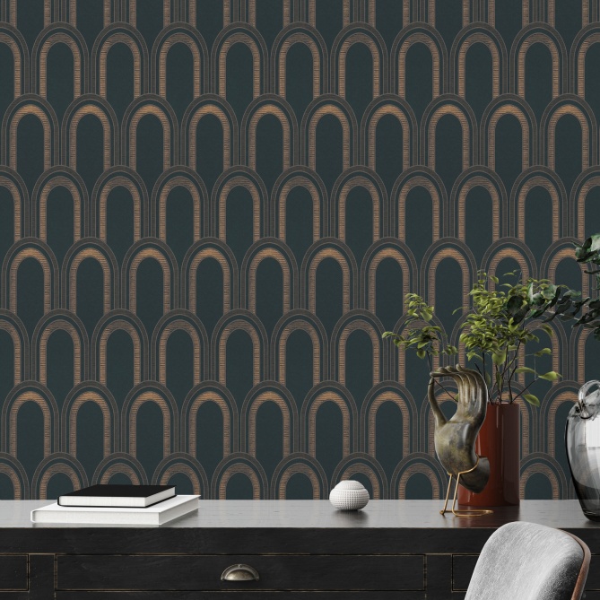 Papel Pintado Arcos ensamblados - MIRRIA 02 | MURAKE - 83627