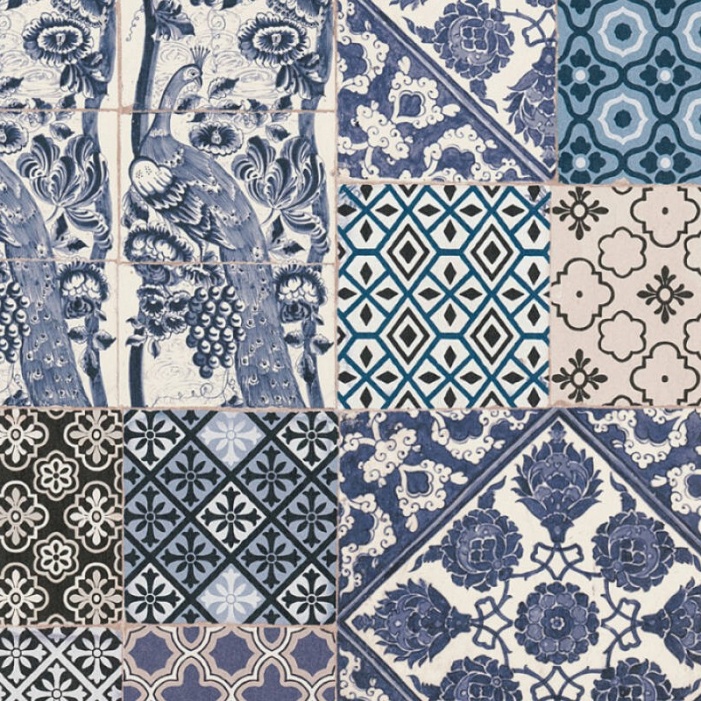 Papel Pintado AZULEJO VINTAGE M369S232 - 1