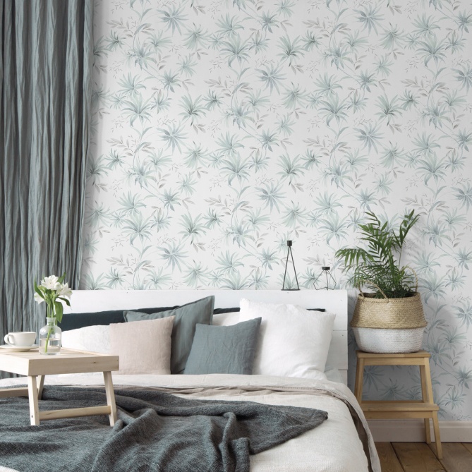 Papel Pintado Hojas abiertas - KRATIÉ 03 | MURAKE - 83178