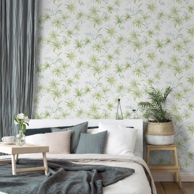 Papel Pintado Hojas abiertas - KRATIÉ 04 | MURAKE - 83179