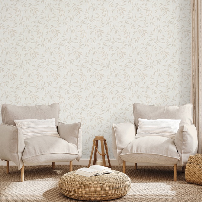 Papel Pintado Enredadera hojas - RIENG 02 | MURAKE - 83187