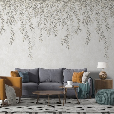 Mural Hojas colgantes - CHINANG 01 | MURAKE - 83251