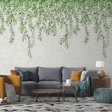 Mural Hojas colgantes - CHINANG 03 | MURAKE - 83253