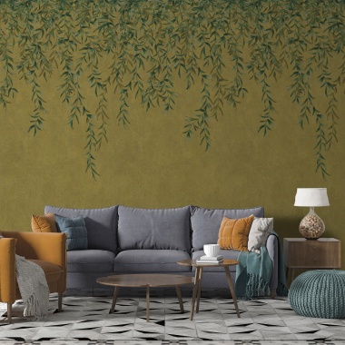 Mural Hojas colgantes - CHINANG 04 | MURAKE - 83254