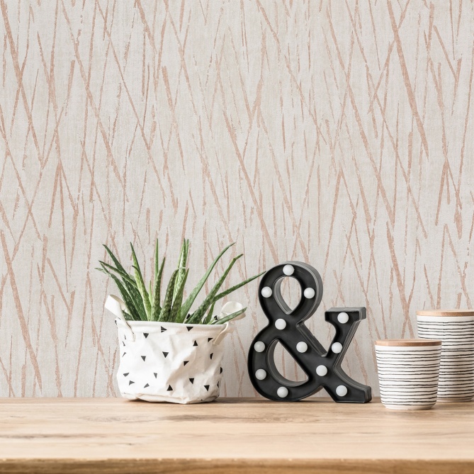 Papel Pintado Líneas abstractas - HANZA 02 | MURAKE - 83422