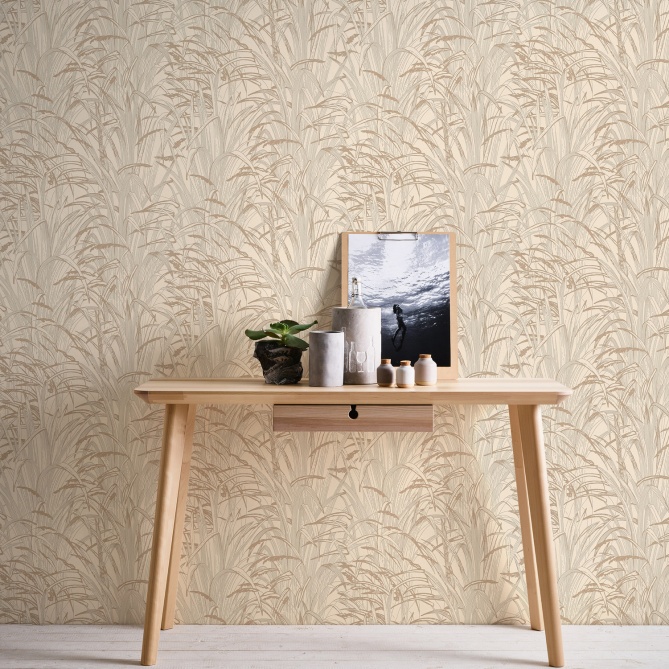 Papel Pintado Hojas de caña - SIVGRES 02 | MURAKE - 878332