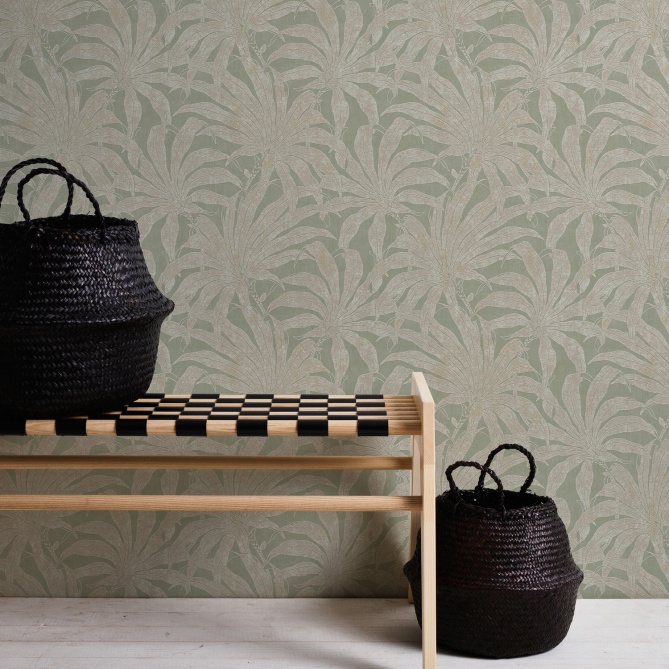 Papel Pintado Palmeras exóticas - CAMALÚ 02 | MURAKE - 85012