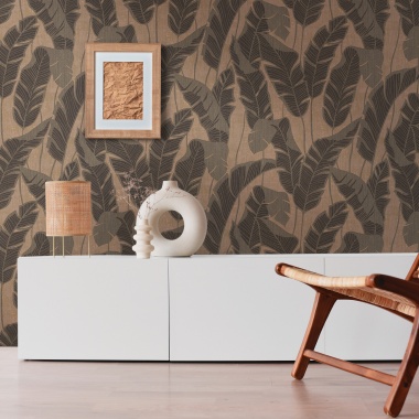 Papel Pintado Hojas plátano XXL - TECATE 01 | MURAKE - 86801