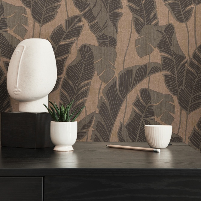 Papel Pintado Hojas plátano XXL - TECATE 01 | MURAKE - 86801