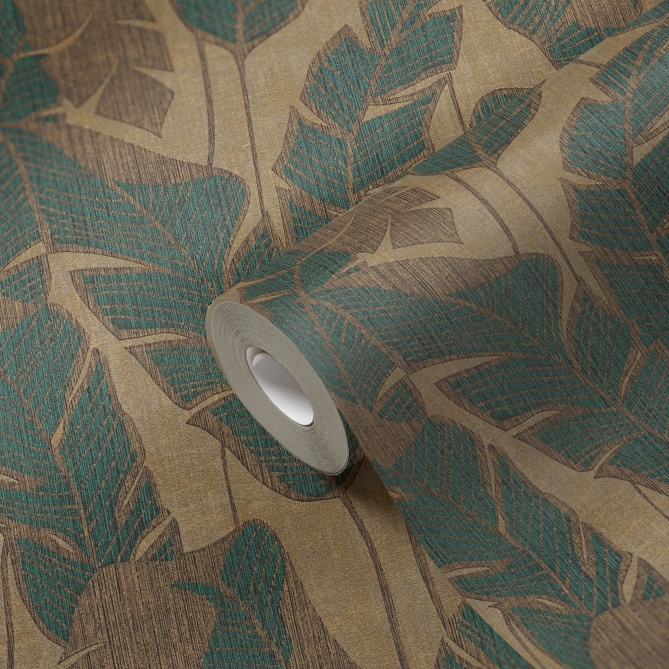 Papel Pintado Hojas plátano XXL - TECATE 02 | MURAKE - 86802