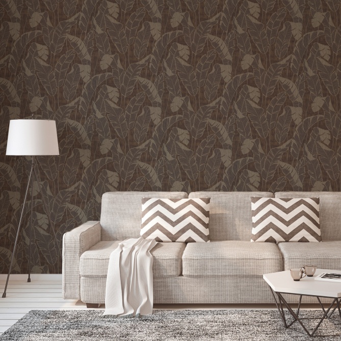 Papel Pintado Hojas plátano XXL - TECATE 03 | MURAKE - 86803