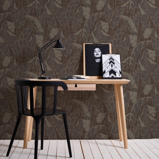 Papel Pintado Hojas plátano XXL - TECATE 03 | MURAKE - 86803