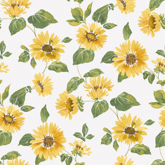 Papel Pintado Girasoles - SLONEC  | MURAKE - 83073