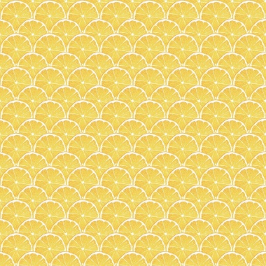 Papel Pintado Rodajas de limón - CITRY  | MURAKE - 83095