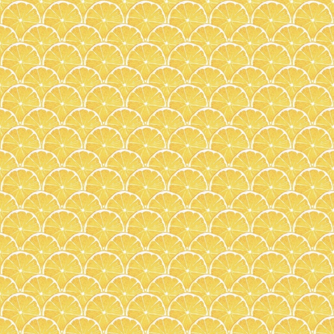 Papel Pintado Rodajas de limón - CITRY  | MURAKE - 83095