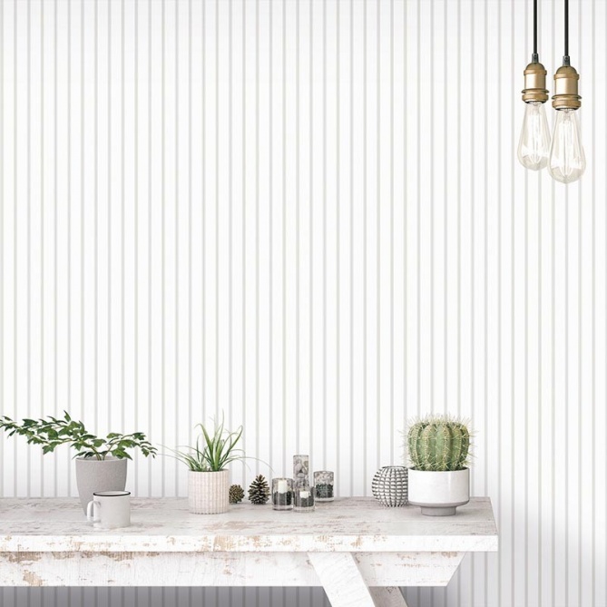 Papel Pintado Raya bicolor - KARAE 02 | MURAKE - 83097