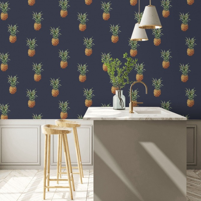Papel Pintado Piñas - PINEAPA  | MURAKE - 83101