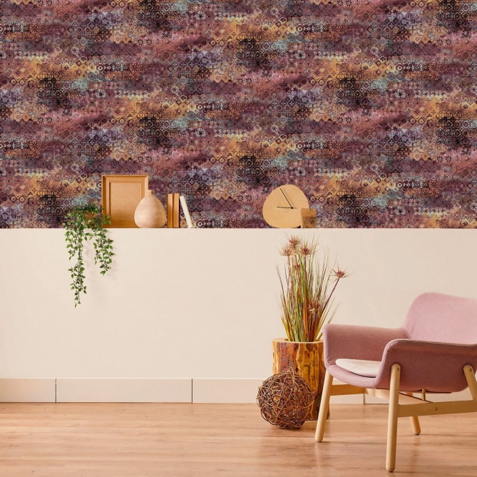 Papel Pintado Geométrico ecléctico - FACHI 01 | MURAKE - 83141