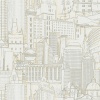Papel Pintado Edificios de la gran ciudad - NANAIMO 02 | MURAKE - 7031-22