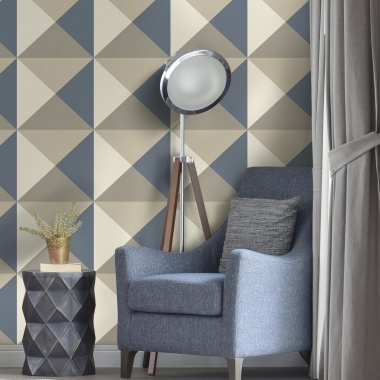 Papel Pintado Origami - MACAMIC 01 | MURAKE - 7031-51