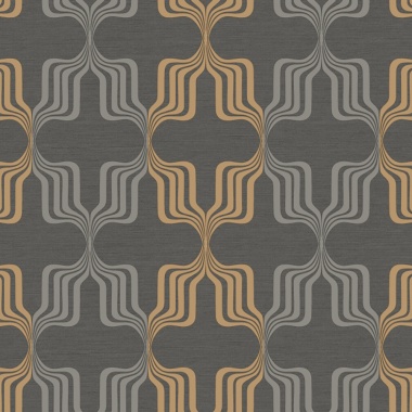 Papel Pintado Geometría retro - GRANBY 01 | MURAKE - 7031-81