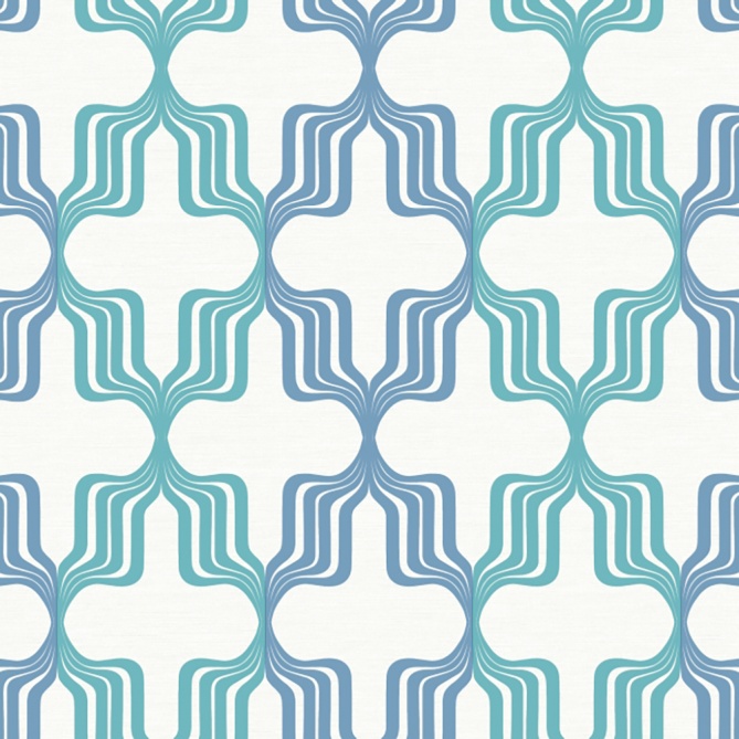 Papel Pintado Geometría retro - GRANBY 04 | MURAKE - 7031-84