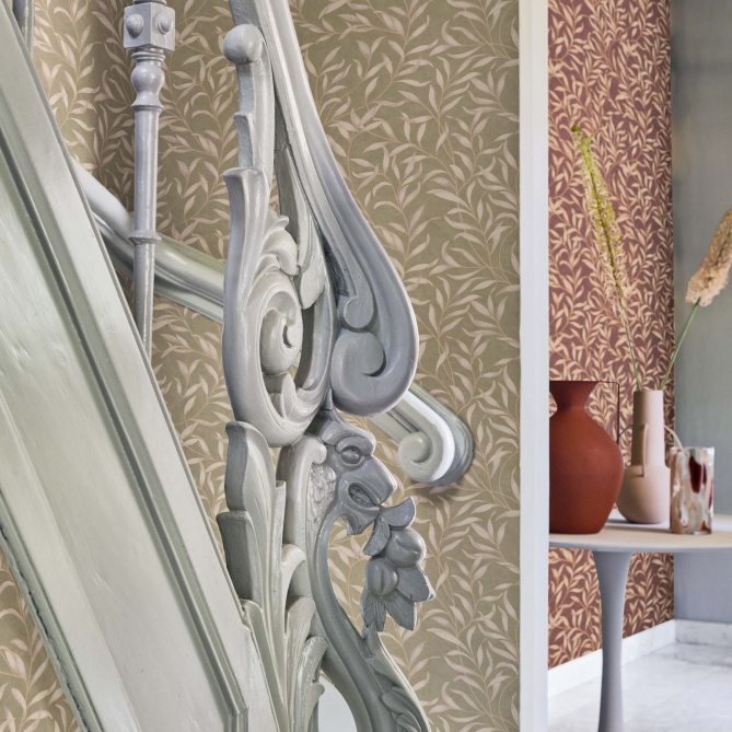 Papel Pintado Enredadera de ramas con hojas - DRUTEN 01 | MURAKE - 2001-11