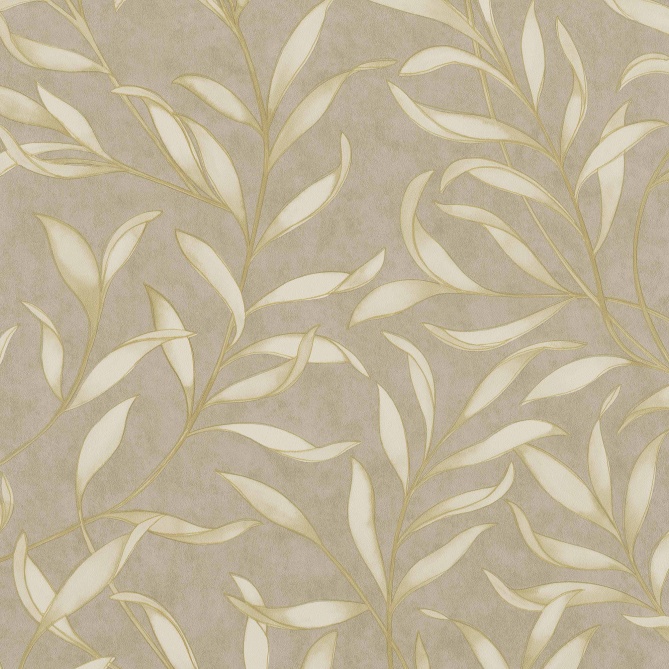 Papel Pintado Enredadera de ramas con hojas - DRUTEN 06 | MURAKE - 2001-16