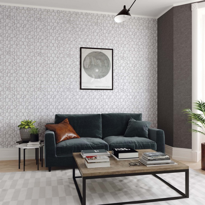 Papel Pintado Geométrico - AKDEPE 03 | MURAKE - 7034-53