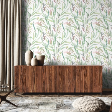Papel Pintado Hojas selva amazónica - GLEVA 03 | MURAKE - 86828