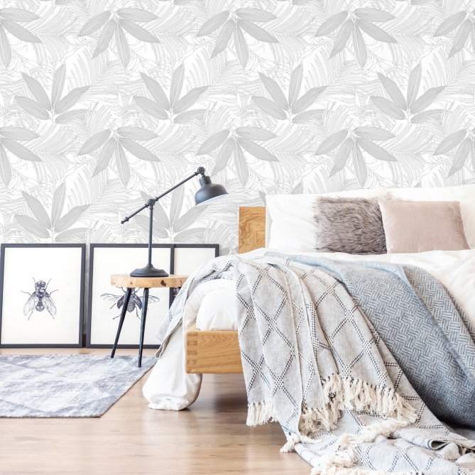 Papel Pintado Hojas grandes - DUMAI 01 | MURAKE - 86841