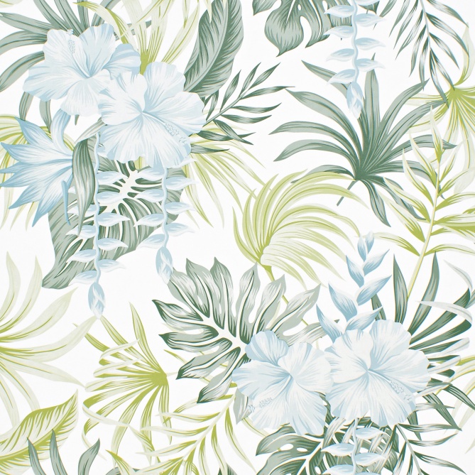 Papel Pintado Floral tropical - GROGOL 02 | MURAKE - 86847