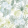 Papel Pintado Floral tropical - GROGOL 02 | MURAKE - 86847