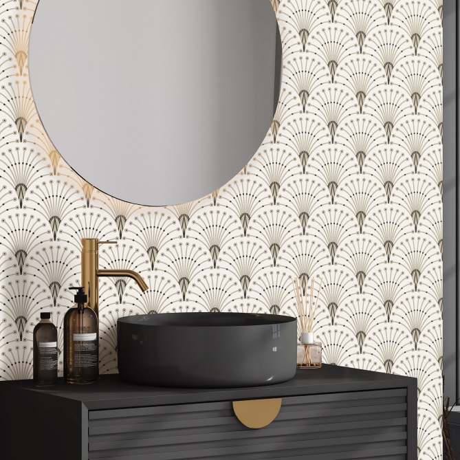 Papel Pintado Cola de pavo real - DOMÉRAT 01 | MURAKE - 86866