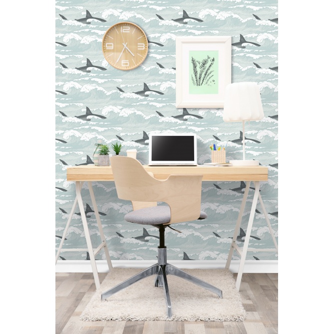 Papel Pintado Tiburones - SIORC 02 | MURAKE - 86862