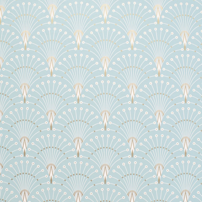 Papel Pintado Cola de pavo real - DOMÉRAT 03 | MURAKE - 86868