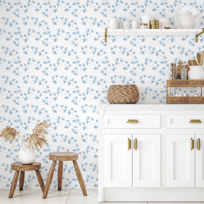 Papel Pintado Hojas provenzales - FAILLÍ 05 | MURAKE - 86875