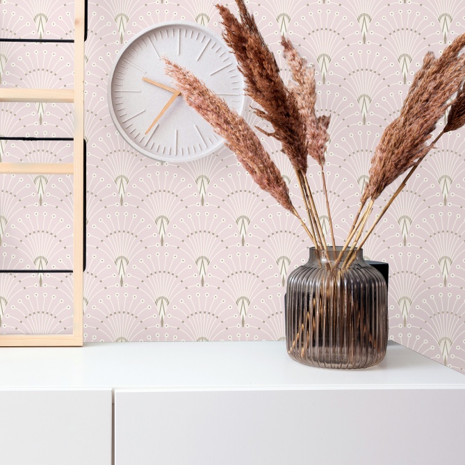 Papel Pintado Cola de pavo real - DOMÉRAT 02 | MURAKE - 86867