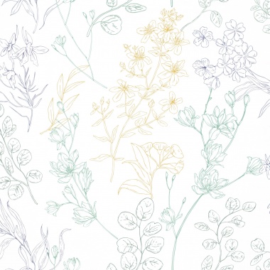Papel Pintado Plantas silvestres - SILALÉ 02 | MURAKE - 86877