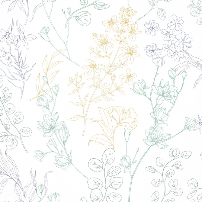 Papel Pintado Plantas silvestres - SILALÉ 02 | MURAKE - 86877