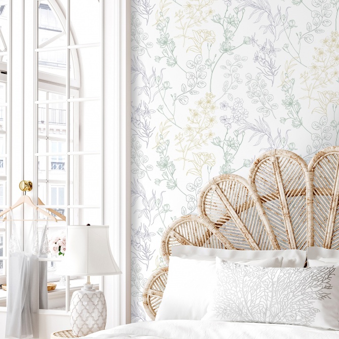 Papel Pintado Plantas silvestres - SILALÉ 02 | MURAKE - 86877