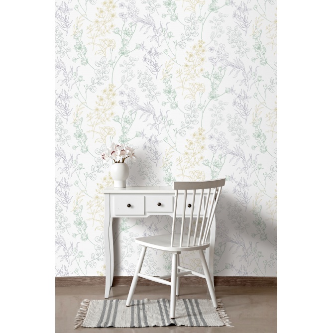 Papel Pintado Plantas silvestres - SILALÉ 02 | MURAKE - 86877