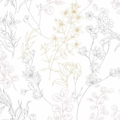 Papel Pintado Plantas silvestres - SILALÉ 04 | MURAKE - 86879