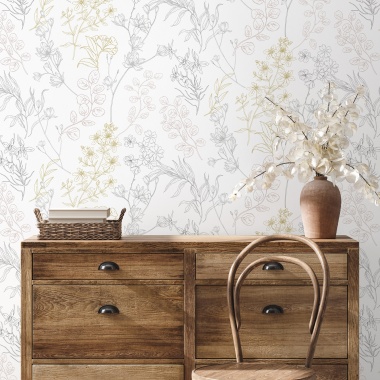 Papel Pintado Plantas silvestres - SILALÉ 04 | MURAKE - 86879